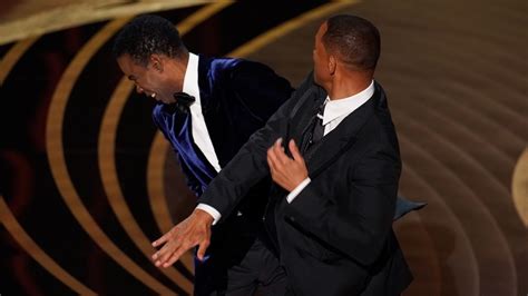 Will Smith Slapping Chris Rock